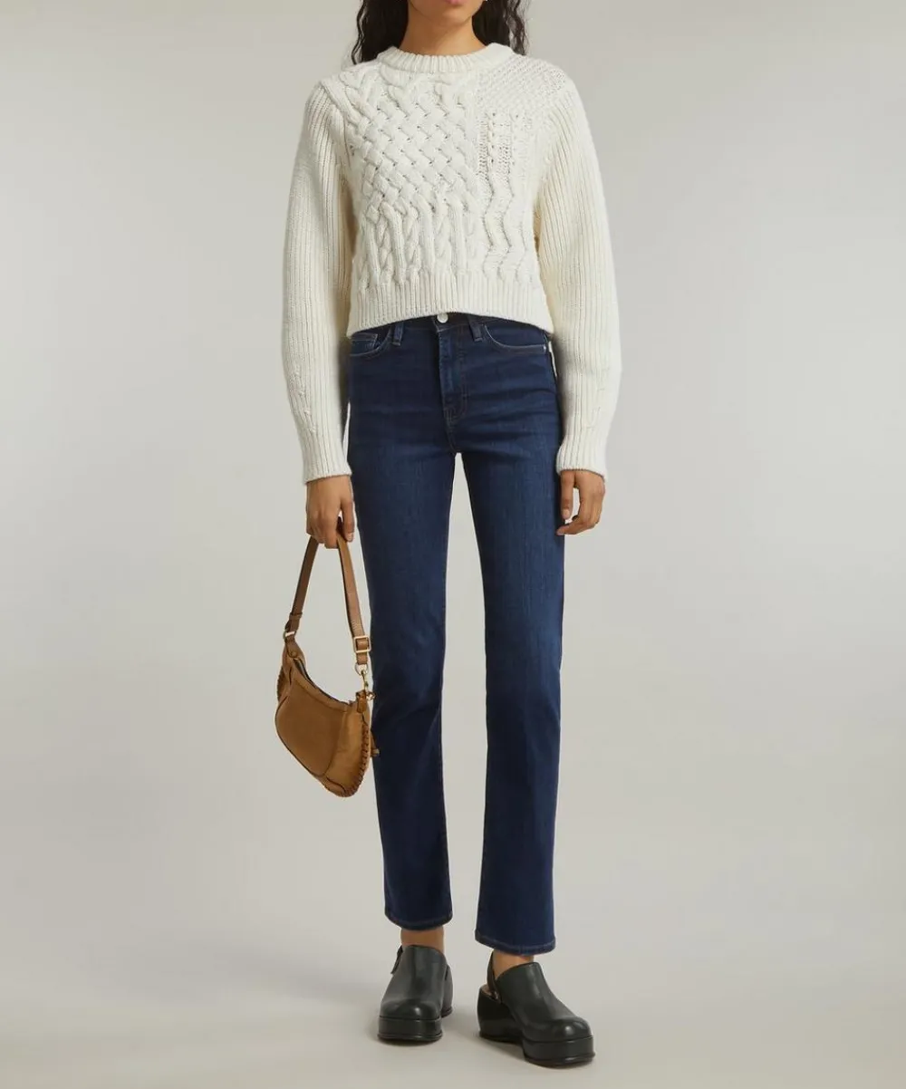 Frame Jeans^Le High Straight Long Jeans