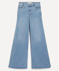 Frame Jeans^Le Palazzo High-Rise Wide Leg Jeans in Lark