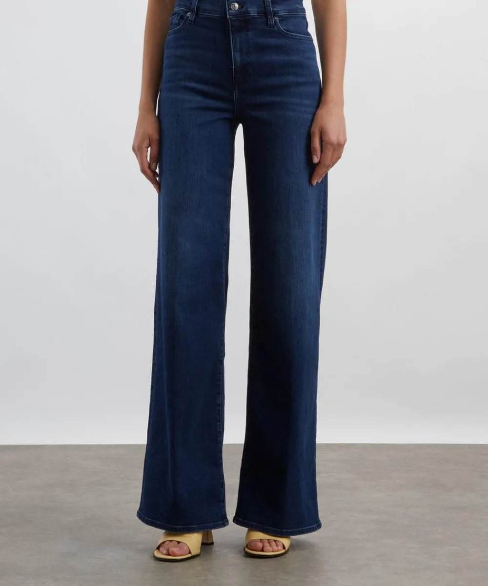 Frame Jeans^Le Slim Palazzo Jeans in Drizzle