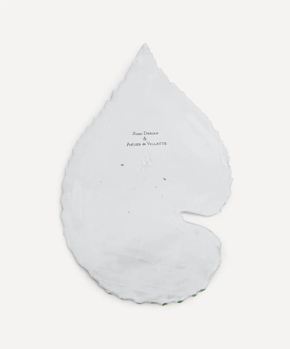 Astier de Villatte Tableware|Living Room^Leaf 55 Platter