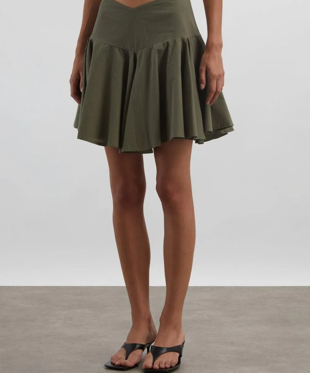 Peachy Den Skirts^Leaf Dylan Mini Skirt