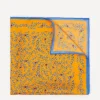 Liberty Pocket Squares^Leafy Ladybirds Printed Silk Pocket Square