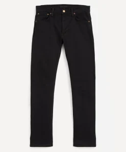 Nudie Jeans Jeans^Lean Dean Black Skies Jeans