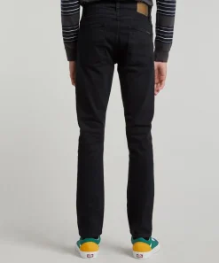 Nudie Jeans Jeans^Lean Dean Black Skies Jeans