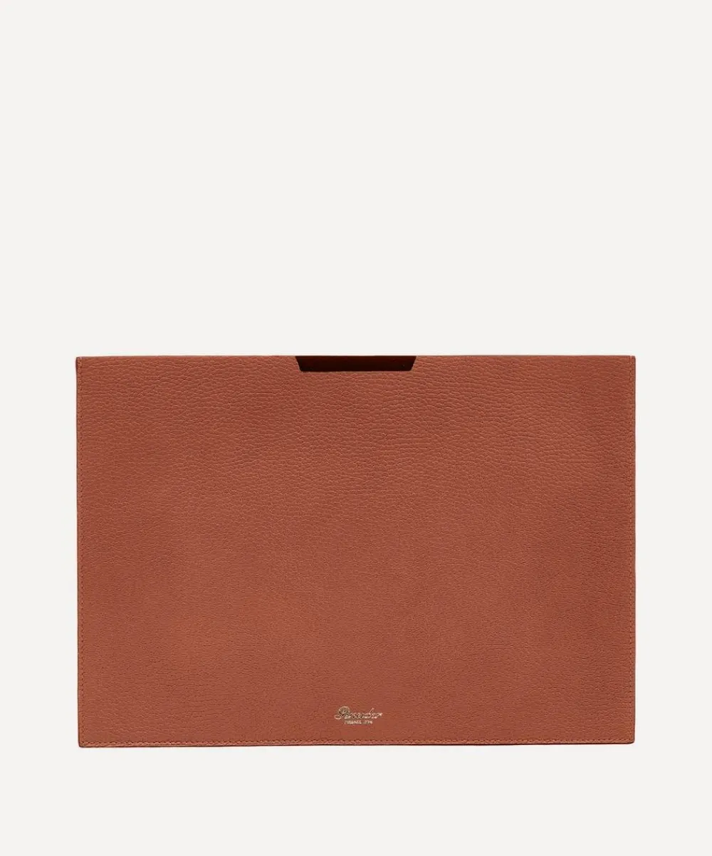Pineider Stationery And Games^Leather Laptop Pocket