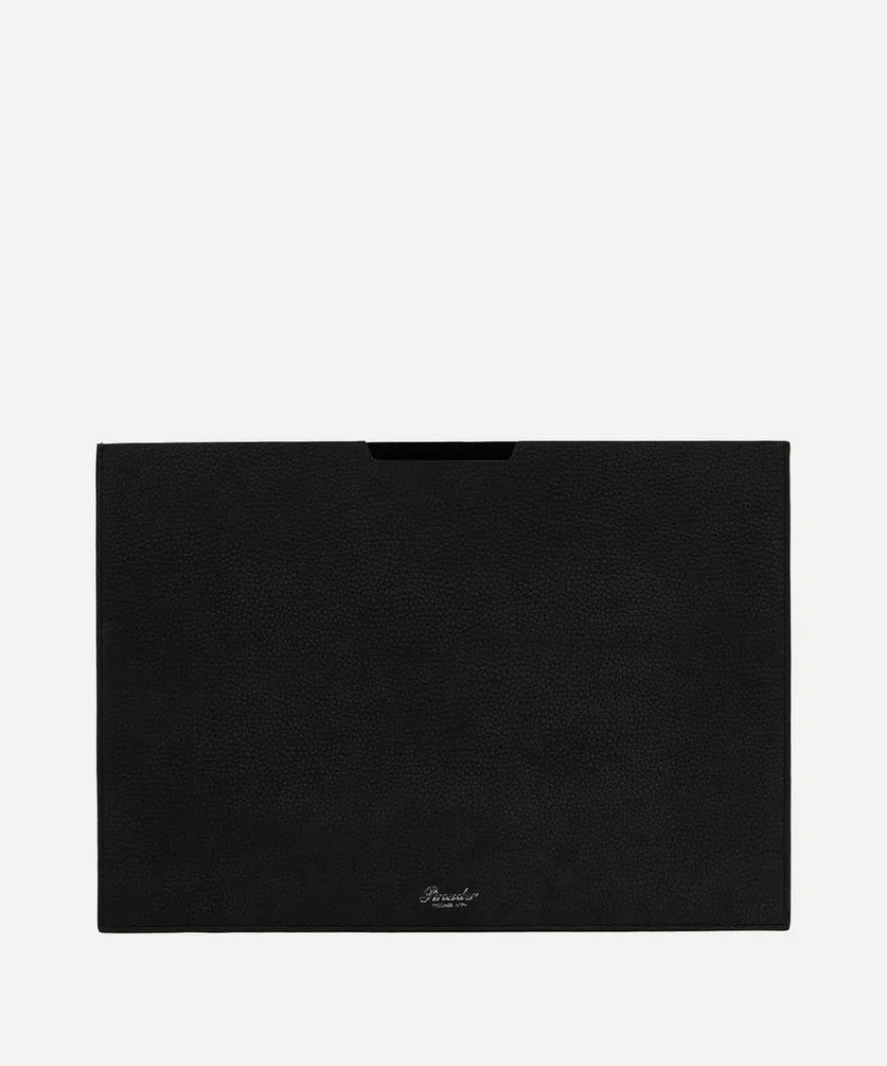 Pineider Stationery And Games^Leather Laptop Pocket