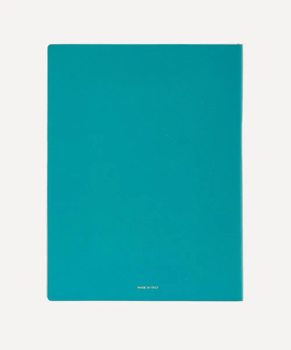 Pineider Stationery And Games^Leather Lined Milano Notebook