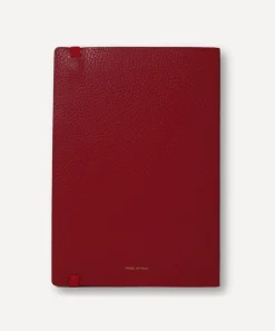 Pineider Stationery And Games^Leather Lined Pop Notebook