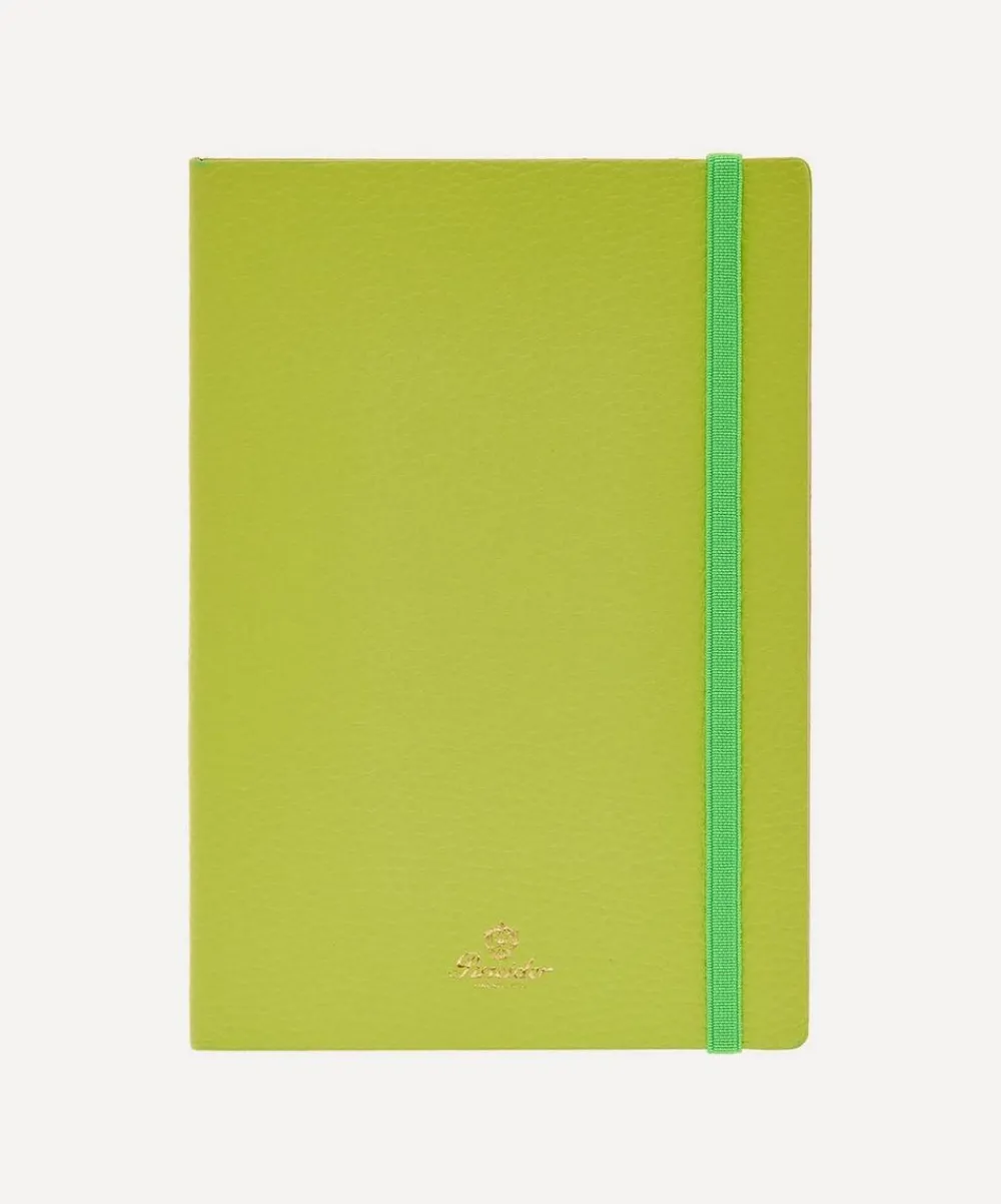 Pineider Stationery And Games^Leather Lined Pop Notebook