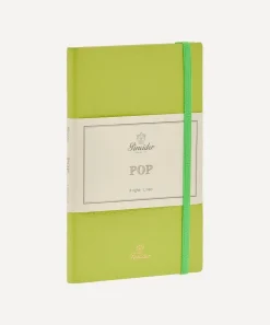 Pineider Stationery And Games^Leather Lined Pop Notebook