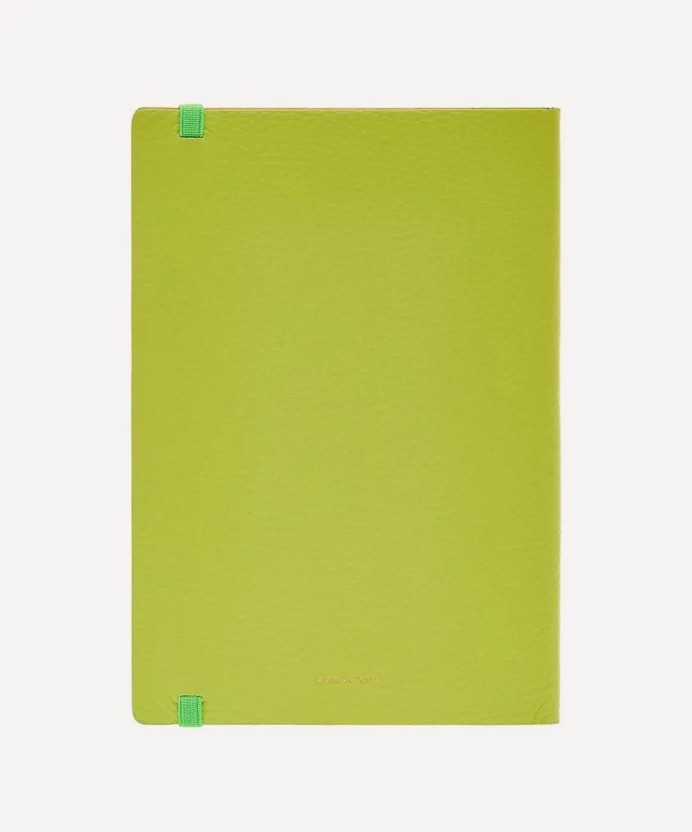 Pineider Stationery And Games^Leather Lined Pop Notebook