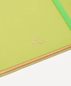 Pineider Stationery And Games^Leather Lined Pop Notebook