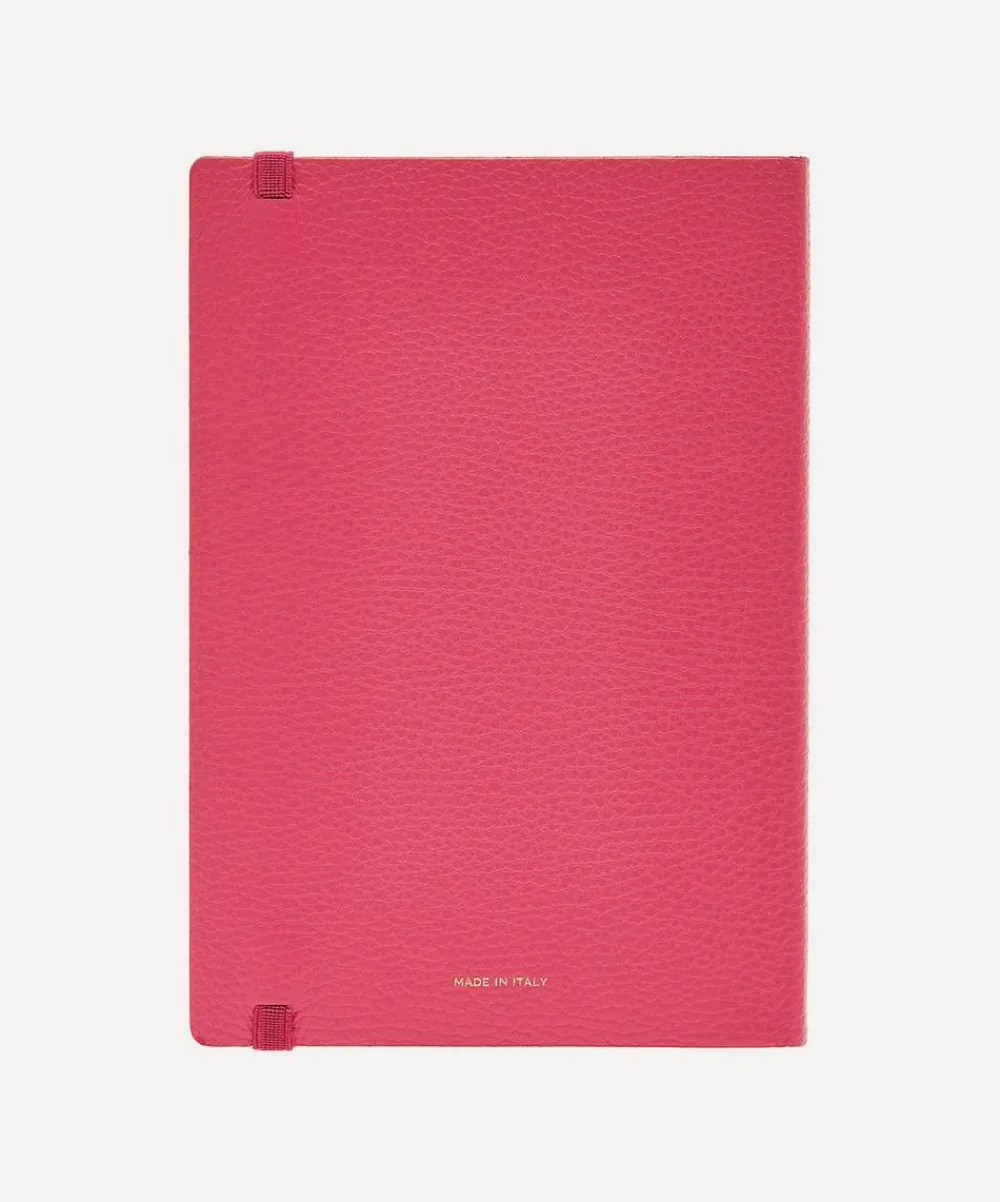 Pineider Stationery And Games^Leather Lined Pop Notebook
