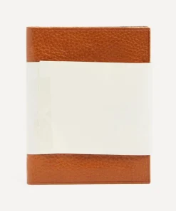 Giannini Stationery And Games^Leather Oval Marbled Frame