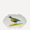 Astier de Villatte Tableware^Left Alben Cock Pidgeon Platter