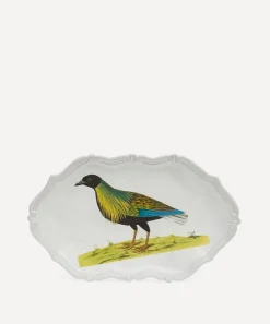 Astier de Villatte Tableware^Left Alben Cock Pidgeon Platter