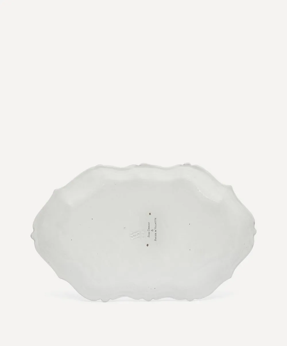 Astier de Villatte Tableware^Left Alben Cock Pidgeon Platter