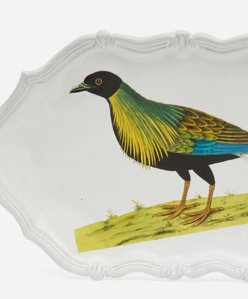 Astier de Villatte Tableware^Left Alben Cock Pidgeon Platter