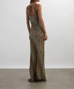 Ganni Dresses^Leopard Print Maxi Dress
