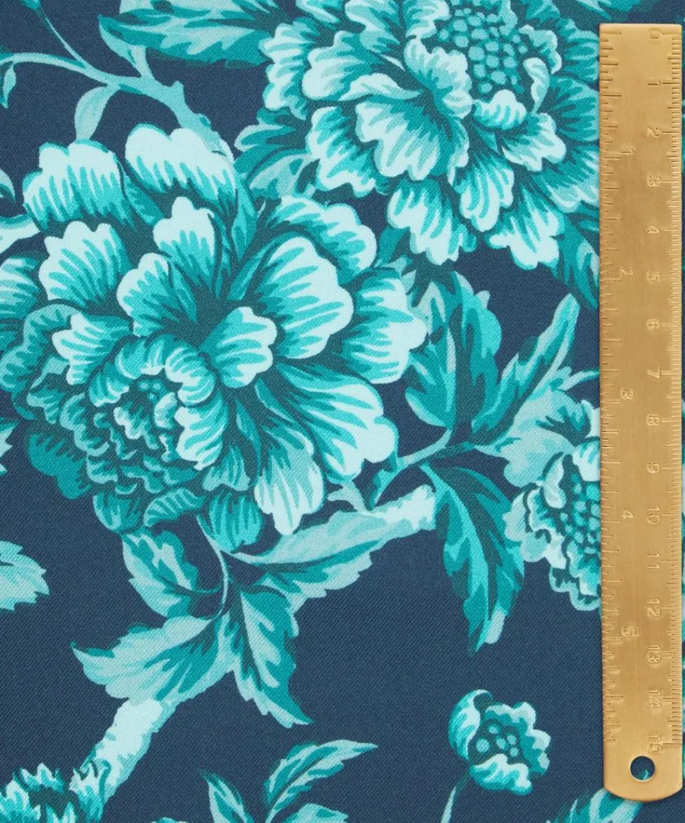 Liberty Fabrics Monument Twill^x Bridgerton Regency Trail Silk Twill