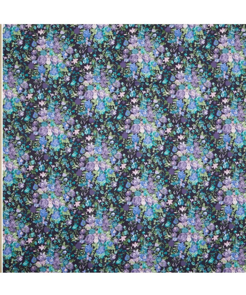 Liberty Fabrics Monument Twill^x Bridgerton Bouquet Carnival Silk Twill