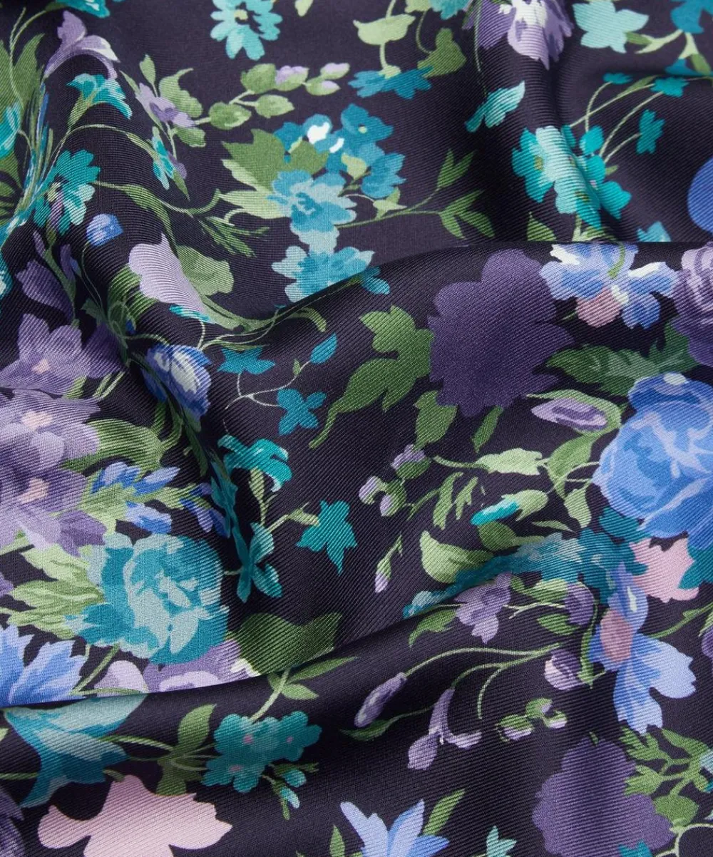 Liberty Fabrics Monument Twill^x Bridgerton Bouquet Carnival Silk Twill