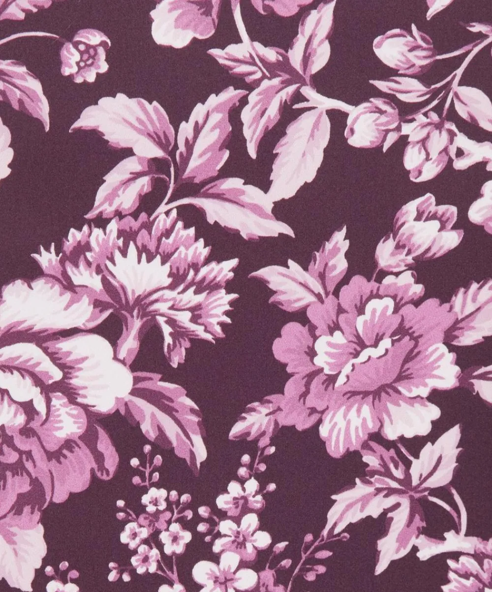 Liberty Fabrics Silk Satin^x Bridgerton Regal Blossom Silk Satin