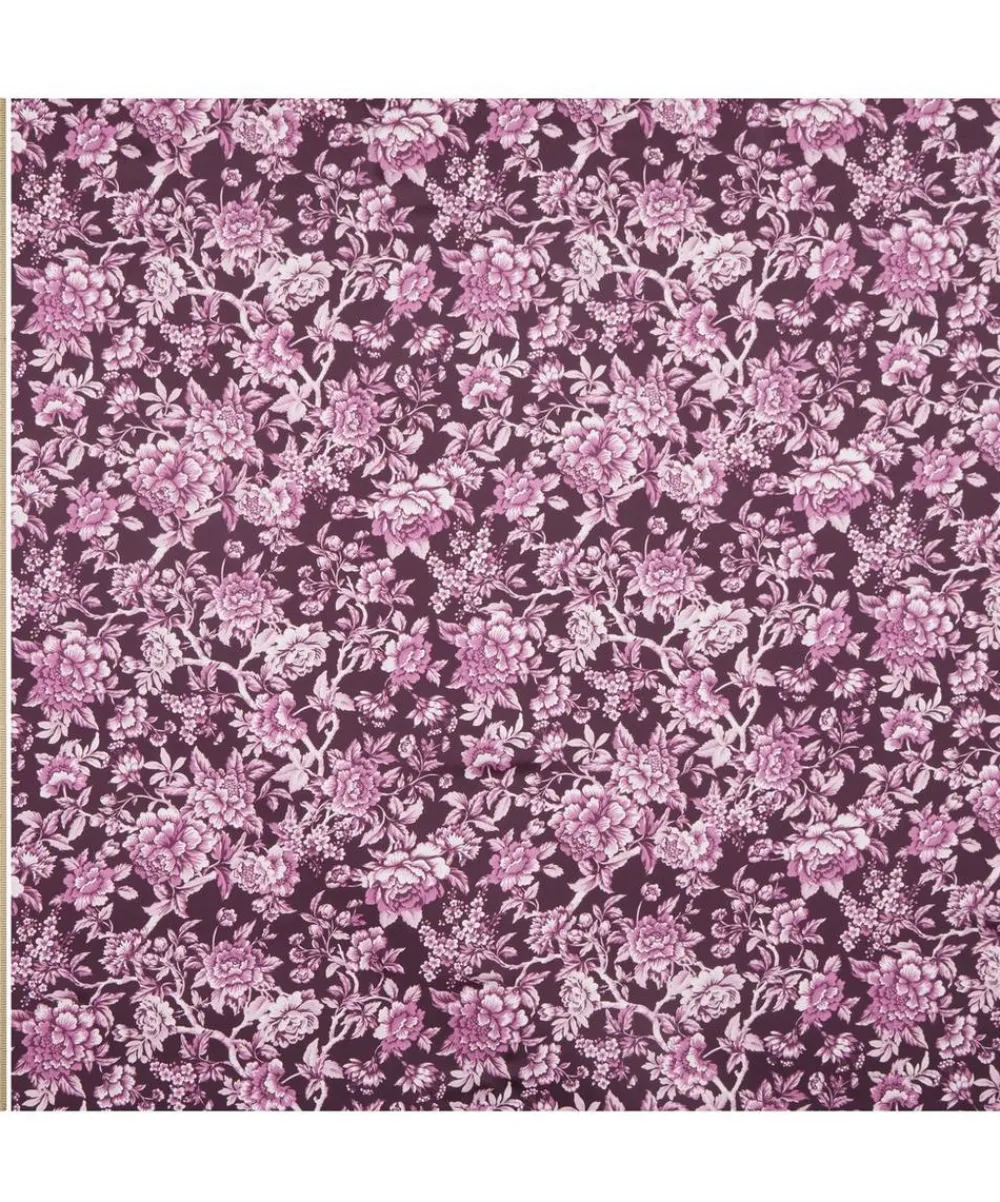 Liberty Fabrics Silk Satin^x Bridgerton Regal Blossom Silk Satin