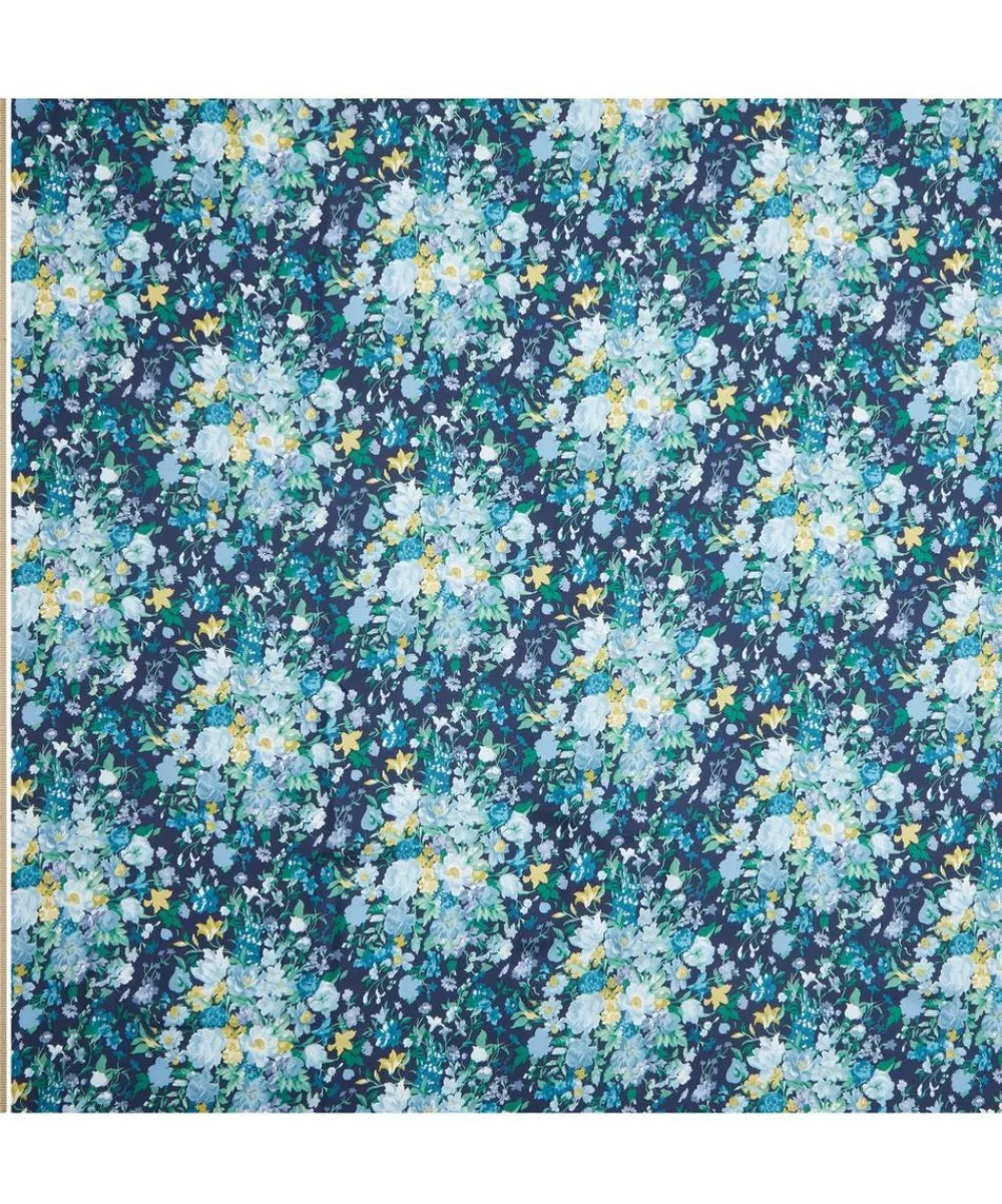 Liberty Fabrics Monument Twill^x Bridgerton Bouquet Carnival Silk Twill