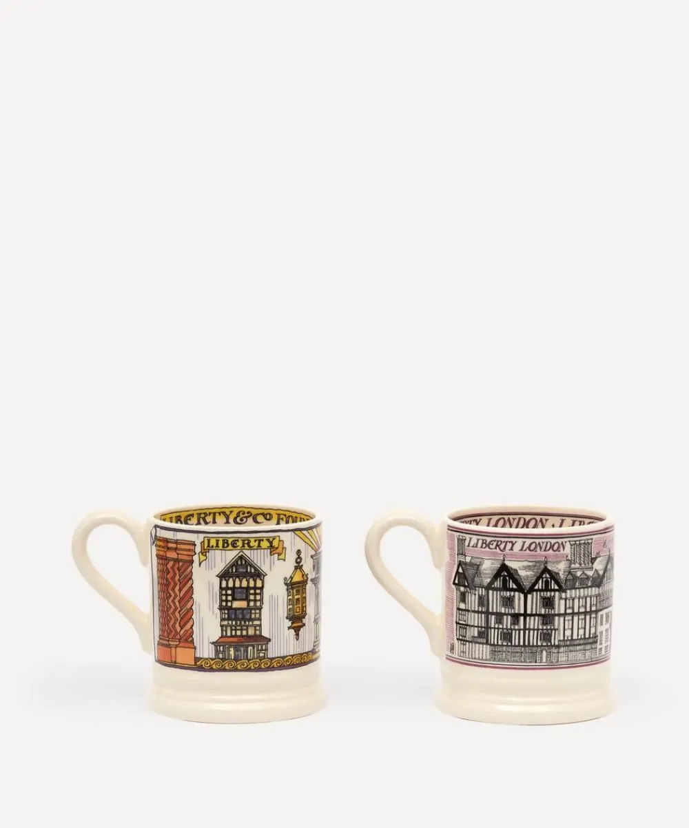 Emma Bridgewater Mugs^Liberty Half-Pint Mugs Set of Two