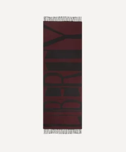 Liberty Scarves^Letters 70X200 Wool Scarf