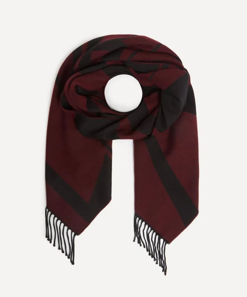 Liberty Scarves^Letters 70X200 Wool Scarf