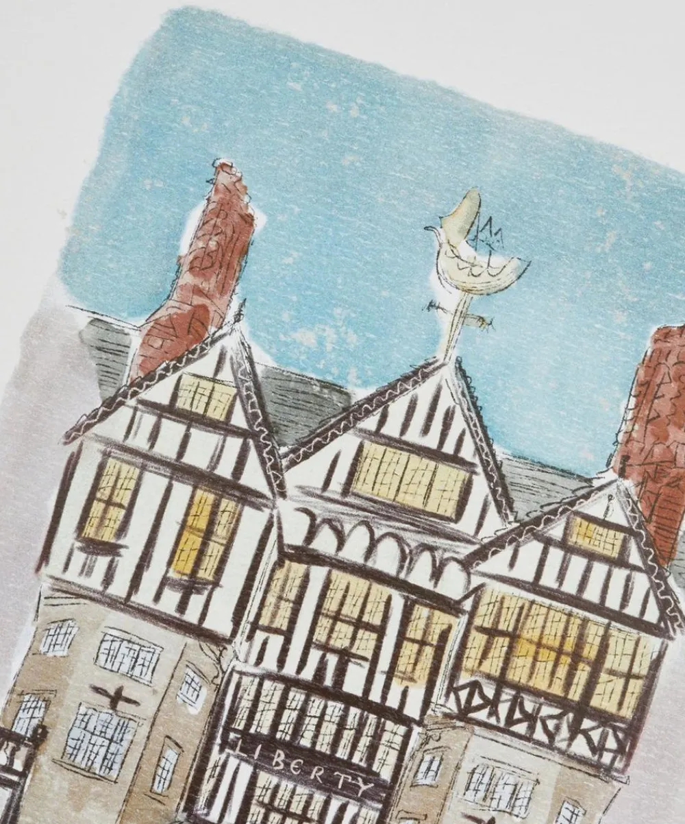 The Kensington Paperie Stationery And Games|Wall Art^Liberty London Limited Edition Print
