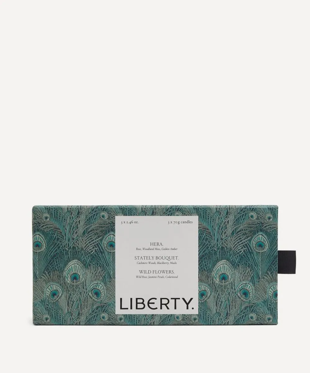 Liberty Living Room|Bedroom^London Trio Candle Set