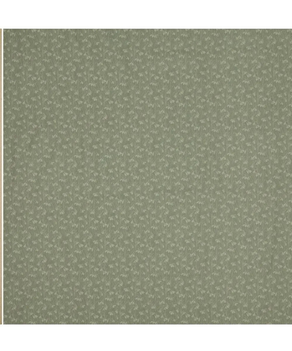 Liberty Fabrics Cotton For Quilting^Lichen Snowdrop Spot Lasenby Quilting Cotton