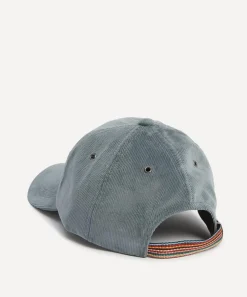 Paul Smith Hats & Gloves^Light Blue Corduroy Baseball Cap