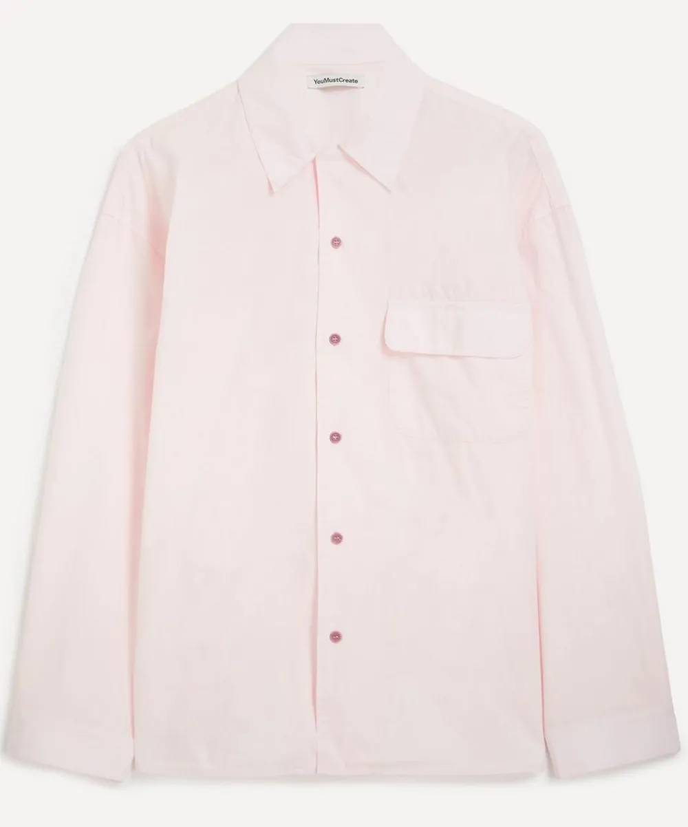 YMC Tops^Light Pink Wray Shirt
