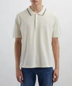 Frame Tops^Light Pique Short-Sleeve Polo