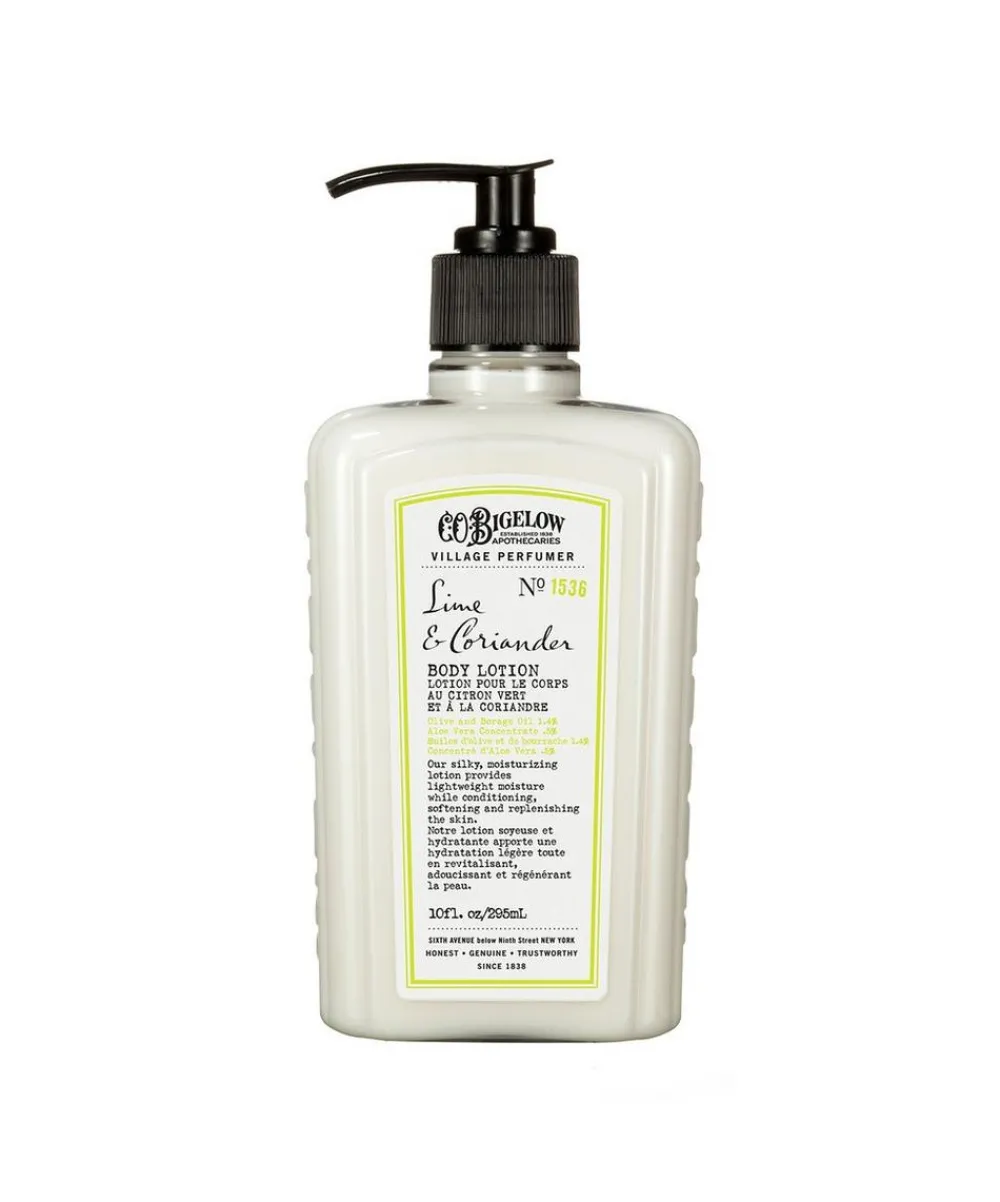 C.O. Bigelow Moisturisers|Bath & Body Wash^Lime and Coriander Body Cleanser and Body Lotion Duo Set