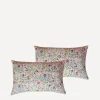 Coco & Wolf Bedding^Linen Garden Cotton Pillowcases Set of Two