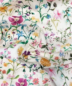 Coco & Wolf Bedding^Linen Garden King Flat Sheet