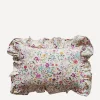 Coco & Wolf Cushions^Linen Garden Ruffle Oblong Cushion