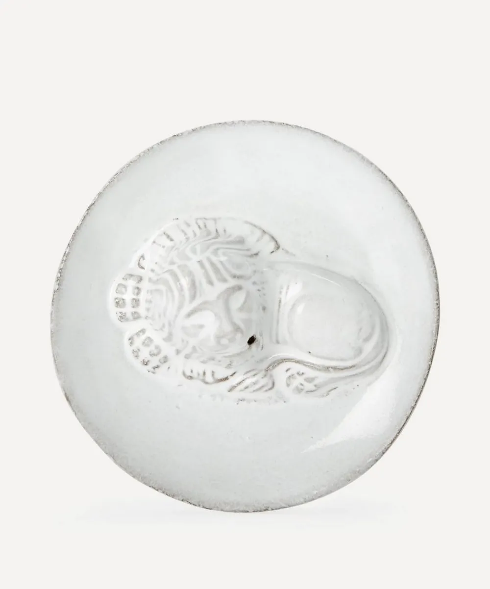 Astier de Villatte Candles & Candle Holders^Lion Incense Holder on Saucer