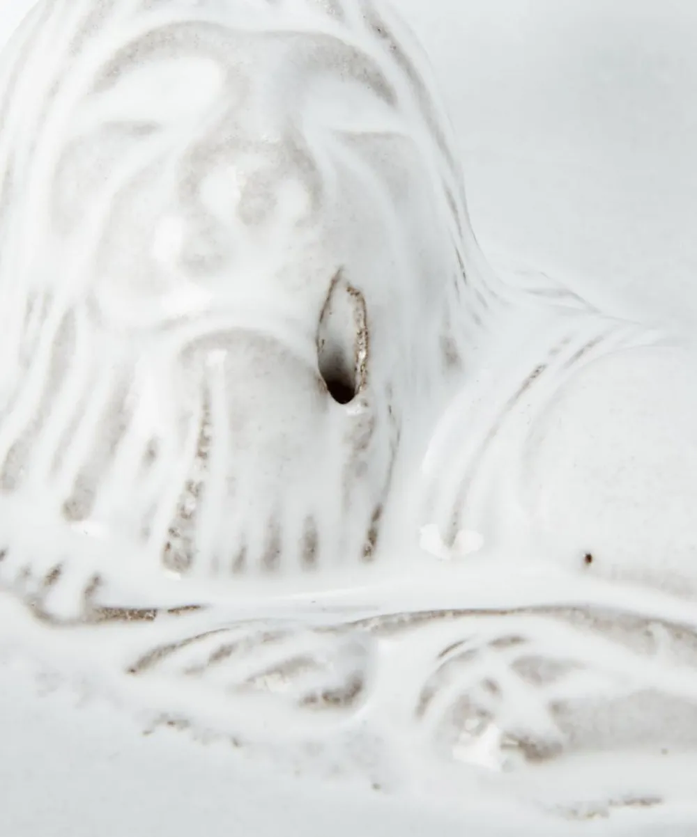 Astier de Villatte Candles & Candle Holders^Lion Incense Holder on Saucer