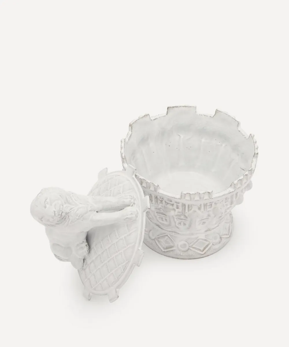 Astier de Villatte Cookware^Lion Sugar Dish