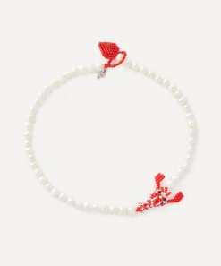 Pura Utz Necklaces^Lobster Love Pearl Necklace