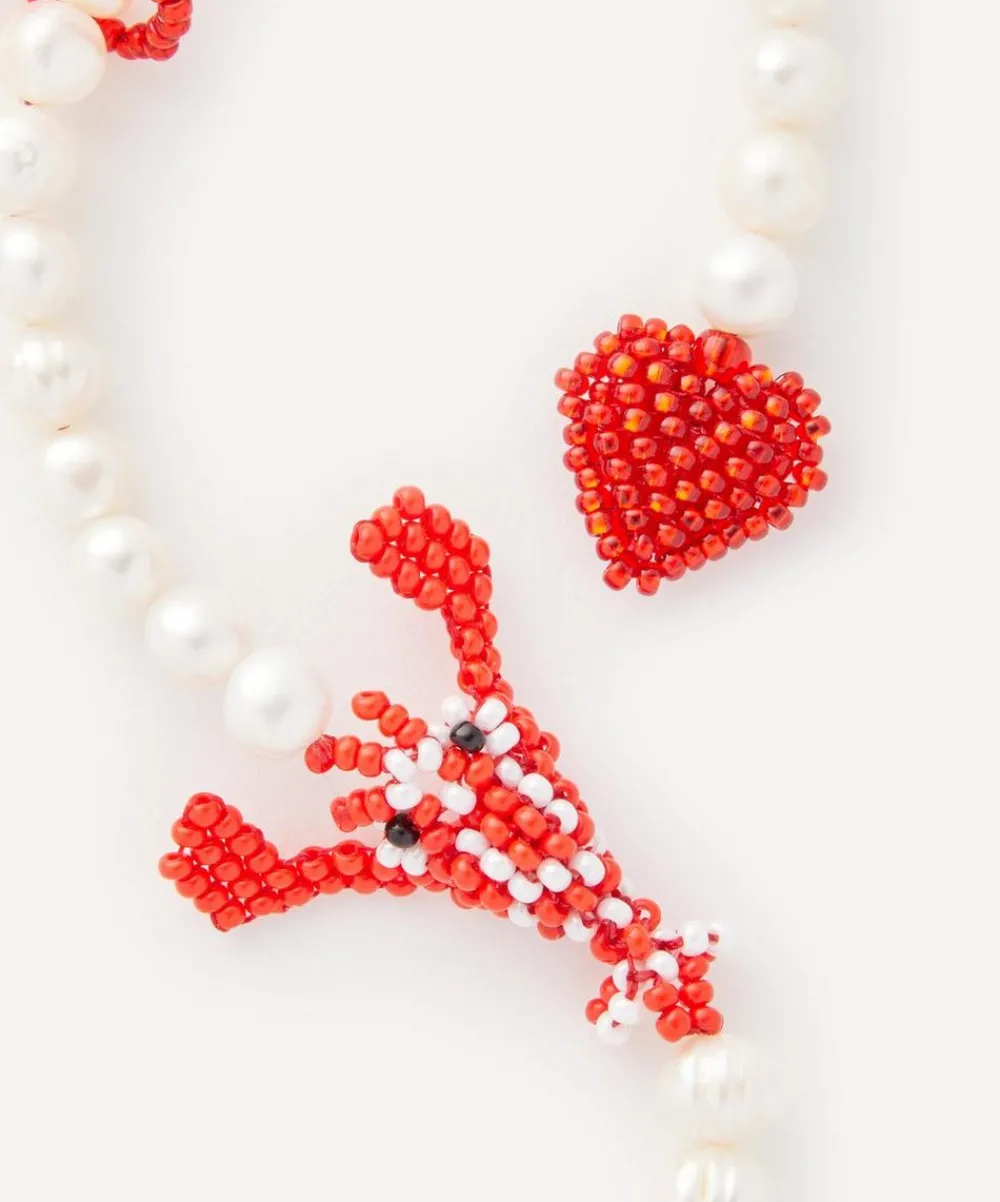 Pura Utz Necklaces^Lobster Love Pearl Necklace