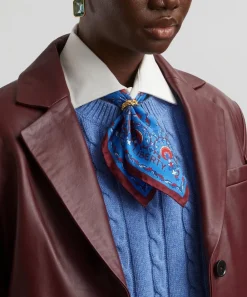 Liberty Scarves^Lodden 45 x 45 Silk Neckerchief