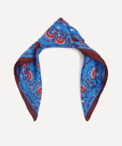 Liberty Scarves^Lodden 45 x 45 Silk Neckerchief