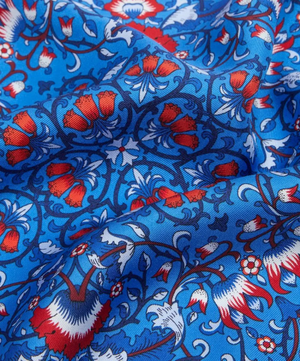 Liberty Scarves^Lodden 45 x 45 Silk Neckerchief